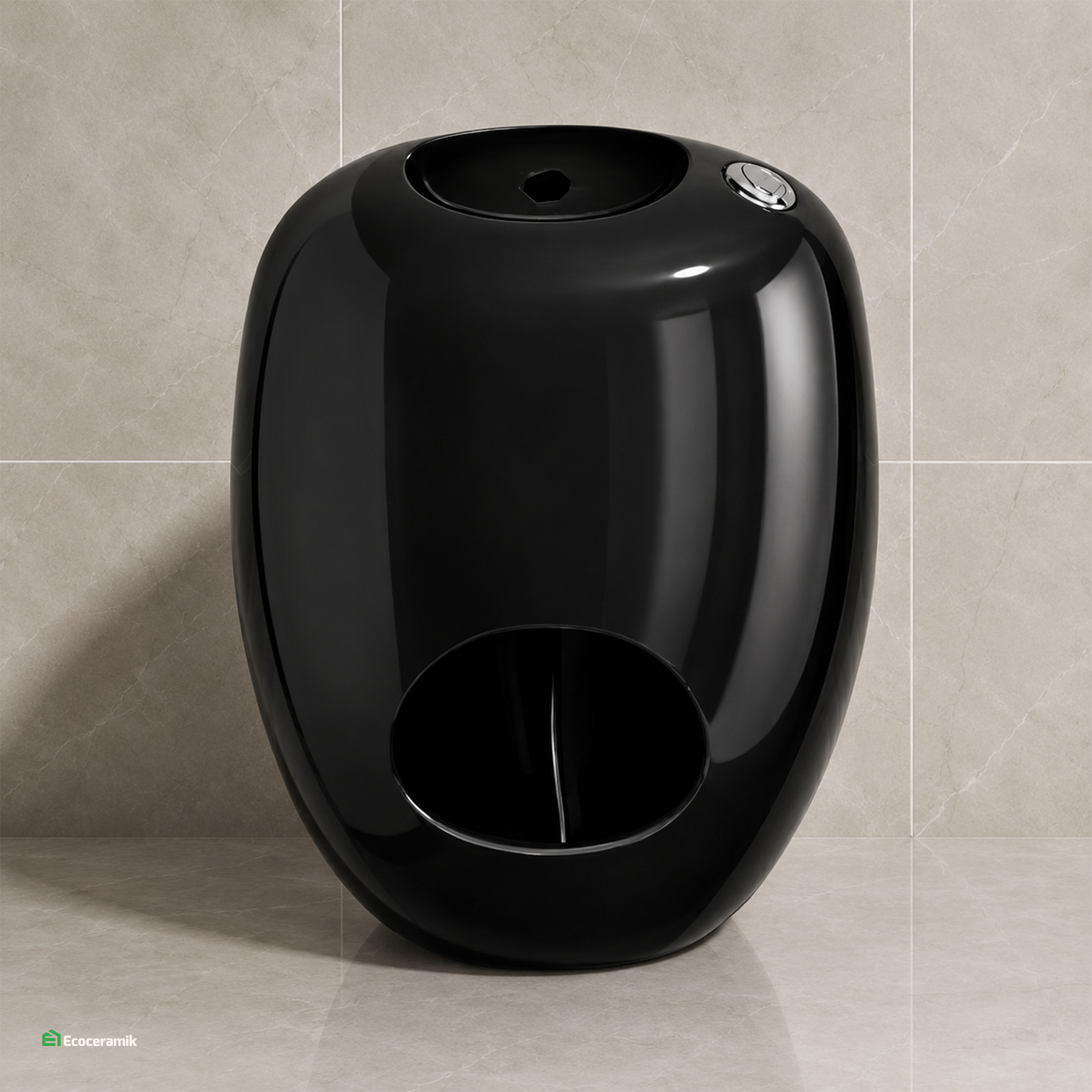 Inorodo One Piece Zeus Color Negro Modelo Huevo Turbo Jet - Premium