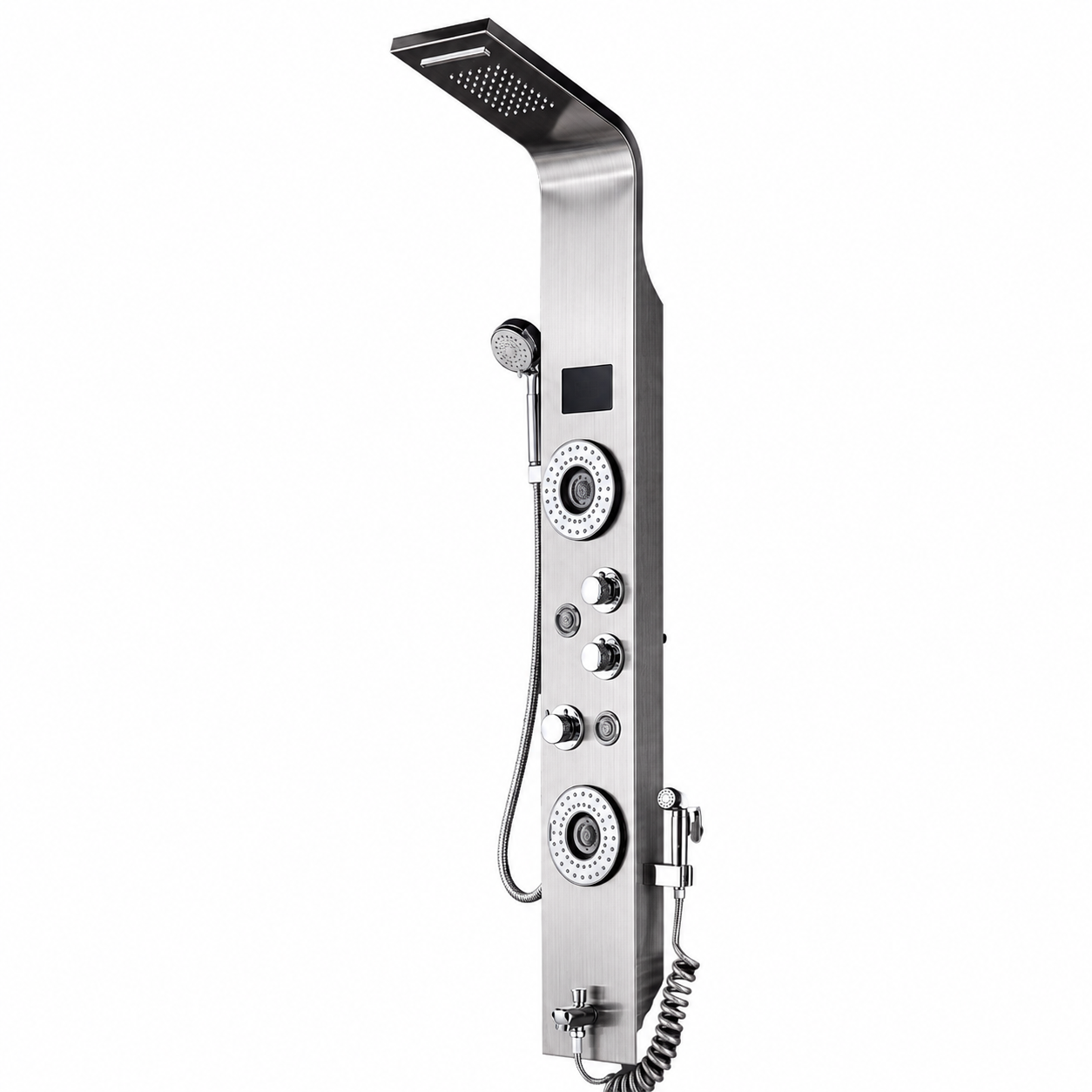 Columna de Ducha Acero Inoxidable 304 con LED – Cromado Fratelli - Premium